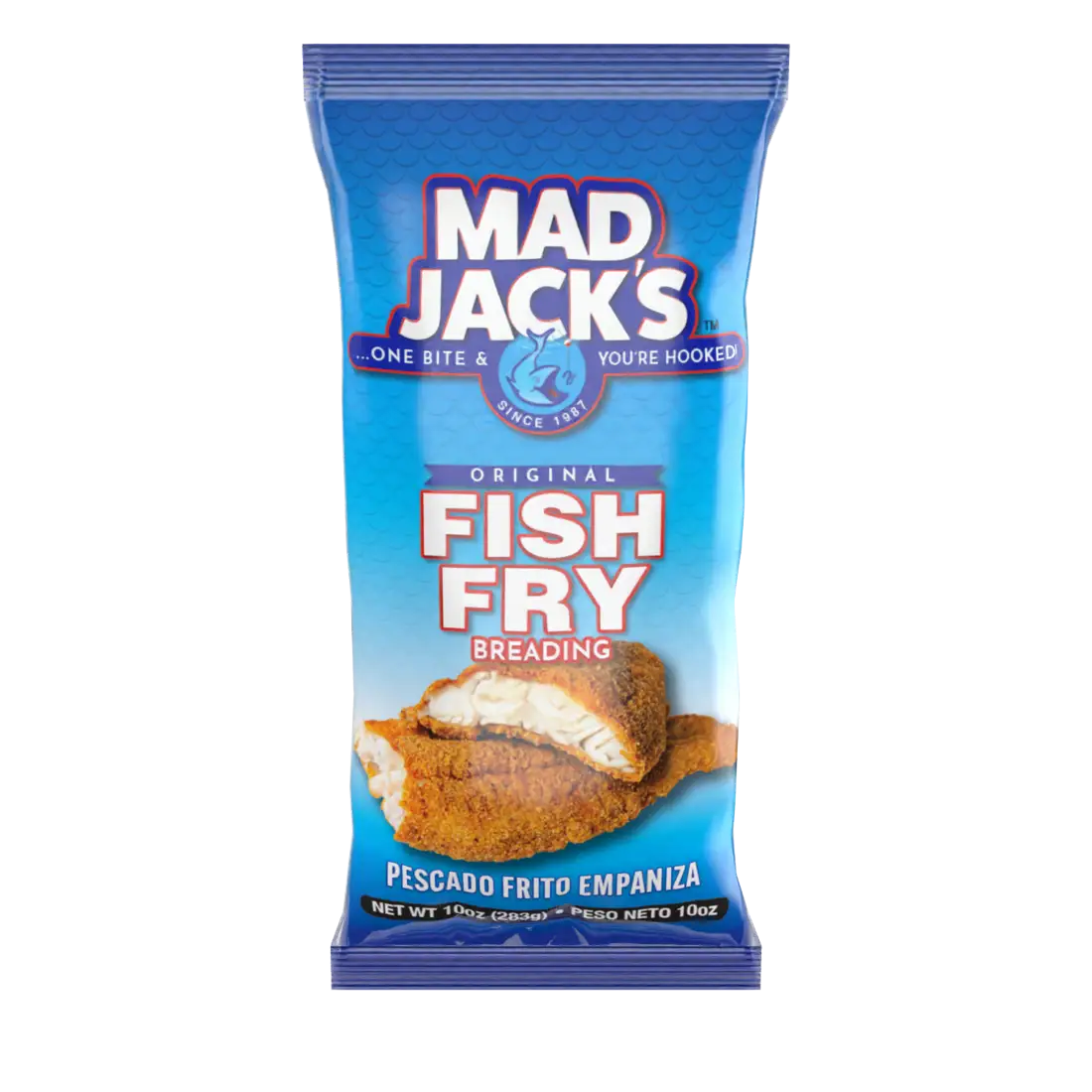 Mad Jacks "madjic" fish fry, 10 oz pouch