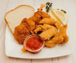 fish and shrimp combo