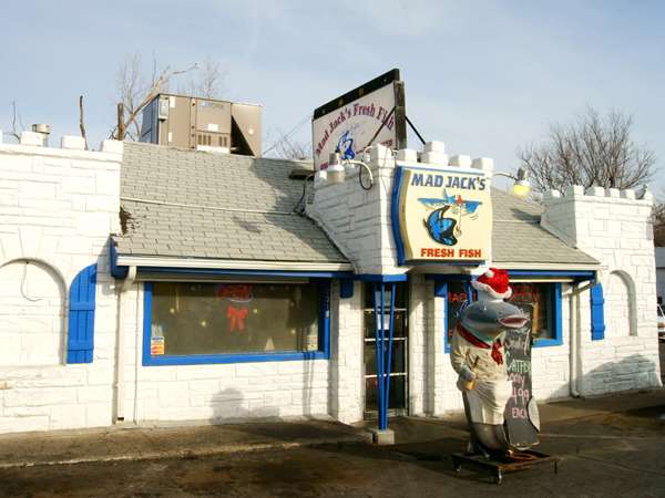 exterior of Mad Jack's store and restaurant